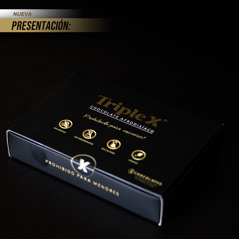CHOCOLATE PREMIUM AFRODISIACO - TRIPLE X®